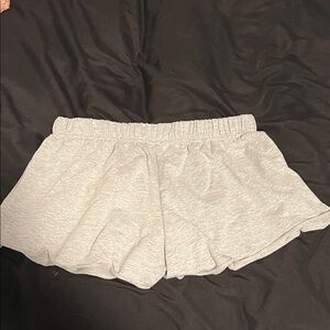 SHEIN Light Gray Athletic Shorts